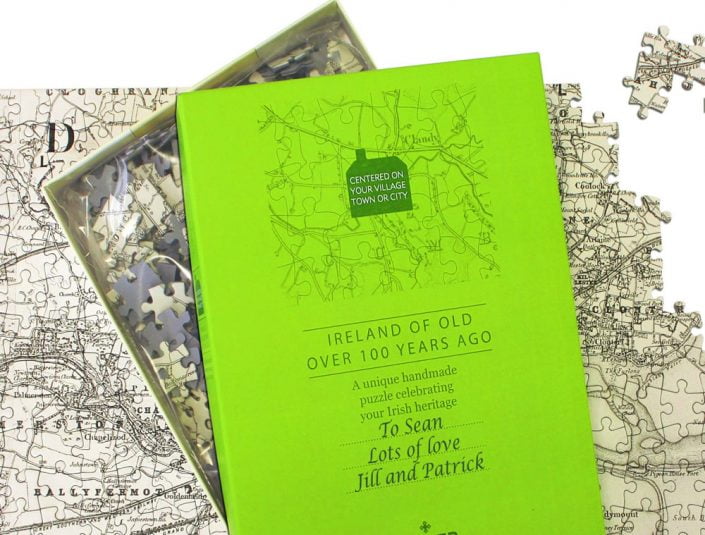 Personalised 19th Century Mapping Jigsaw Puzzle Clever Gifts Clever