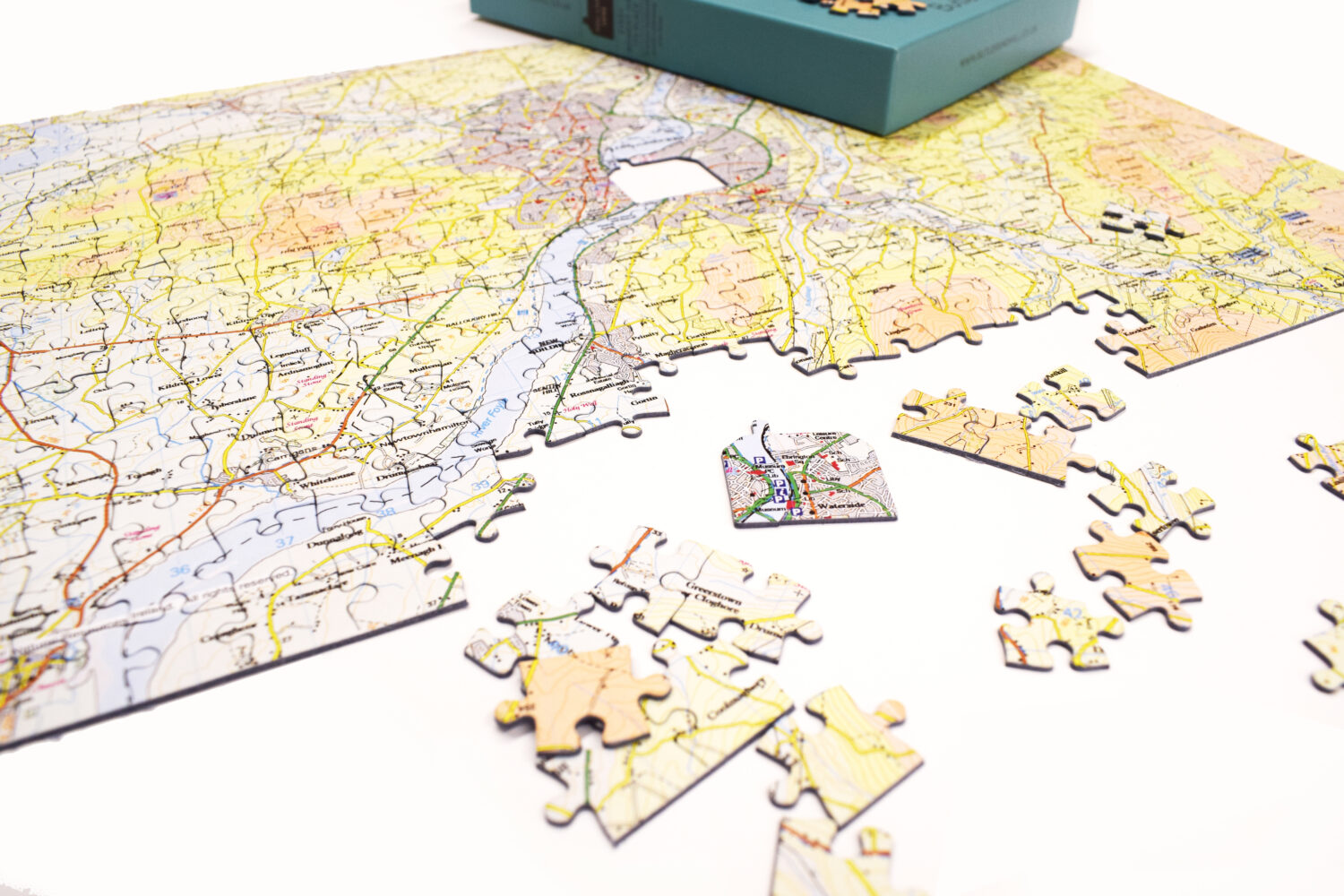 Personalised Ireland Map Jigsaw Puzzle Clever Gifts Clever